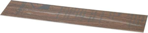 Gravotech - 10 Inch Long x 2 Inch High, Plastic Engraving Stock - Light Walnut and White - Apex Tool & Supply