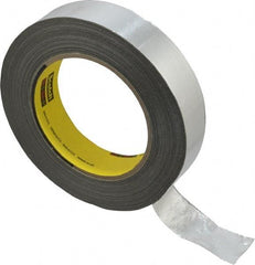 3M - 36 Yd Long x 1" Wide, Series 363, Silver Aluminum Tape - 7.3 mil Thick, 135 Lb/In Tensile Strength - Apex Tool & Supply