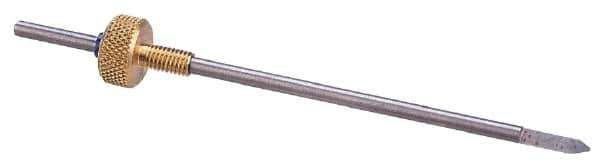 Gravotech - 11/64 Inch Shank Diameter, 0.04 Inch Tip Size, Carbide, Engraving Cutter - Use on Plastics - Apex Tool & Supply