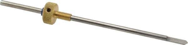 Gravotech - 1/8 Inch Shank Diameter, 0.04 Inch Tip Size, Carbide, Engraving Cutter - Use on Brass and Aluminum - Apex Tool & Supply