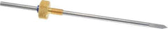 Gravotech - 1/8 Inch Shank Diameter, 0.01 Inch Tip Size, Carbide, Engraving Cutter - Use on Phenolic - Apex Tool & Supply