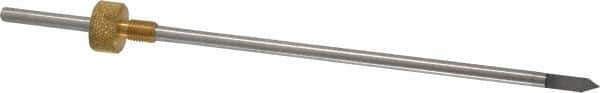 Gravotech - 11/64 Inch Shank Diameter, 0.03 Inch Tip Size, Carbide, Engraving Cutter - Use on Plastics - Apex Tool & Supply