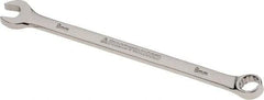 Armstrong - 9mm 12 Point Offset Combination Wrench - 15° Offset Angle, 6-1/8" OAL, Steel, Polished Finish - Apex Tool & Supply