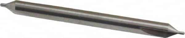 SGS - #0 Plain Cut 60° Incl Angle Solid Carbide Combo Drill & Countersink - Apex Tool & Supply
