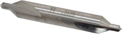 SGS - #4 Plain Cut 60° Incl Angle Solid Carbide Combo Drill & Countersink - Apex Tool & Supply