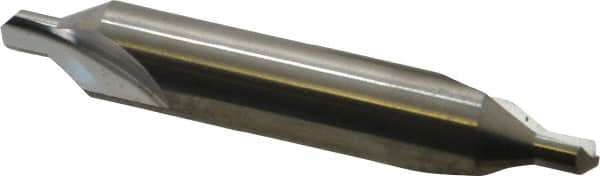 SGS - #5 Plain Cut 60° Incl Angle Solid Carbide Combo Drill & Countersink - Apex Tool & Supply