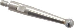 TESA Brown & Sharpe - Carbide Ball Height Gage Probe - For Use with Best Test Indicators 599-7021, 7022, 7023, 7024, 7029, 7030, 7031, 7032, 7033, 7037, 7038 (Inch and Metric Models), Brown and Sharpe Micro-Hite High Gages - Apex Tool & Supply