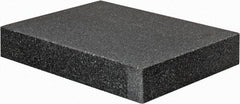 Value Collection - 12" Long x 9" Wide x 2" Thick, Granite Inspection Surface Plate - B Toolroom Grade, 0.0001" Unilateral Tolerance - Apex Tool & Supply
