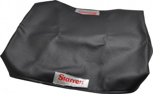 Starrett - 18 Inch Long x 12 Inch Wide Vinyl Inspection Surface Plate Cover - Black - Apex Tool & Supply