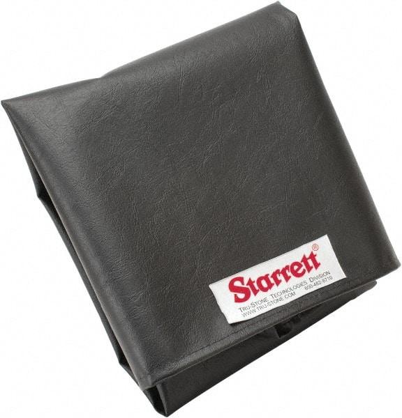 Starrett - 24 Inch Long x 24 Inch Wide Vinyl Inspection Surface Plate Cover - Black - Apex Tool & Supply