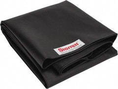 Starrett - 72 Inch Long x 48 Inch Wide Vinyl Inspection Surface Plate Cover - Black - Apex Tool & Supply