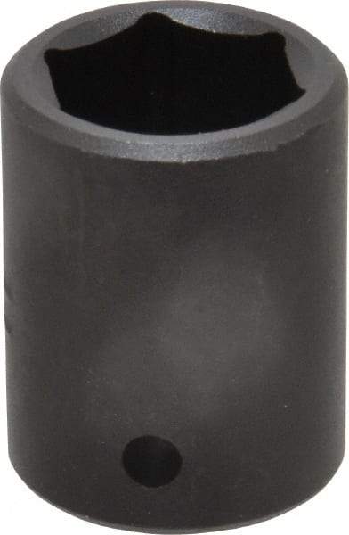 Blackhawk by Proto - 1/2" Drive 7/8" Standard Impact Socket - 6 Points, 1-5/8" OAL - Apex Tool & Supply