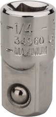 Blackhawk by Proto - 3/8 Male 1/4 Female Drive Adapter - 1" OAL - Apex Tool & Supply