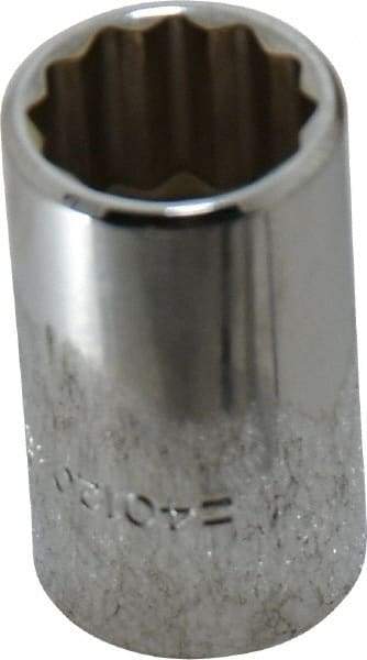 Blackhawk by Proto - 5/8", 1/2" Drive, Standard Hand Socket - 12 Points, 1-1/2" OAL, Chrome Finish - Apex Tool & Supply