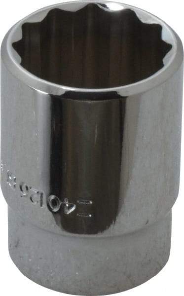 Blackhawk by Proto - 13/16", 1/2" Drive, Standard Hand Socket - 12 Points, 1-1/2" OAL, Chrome Finish - Apex Tool & Supply