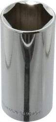 Blackhawk by Proto - 1-1/8", 1/2" Drive, Deep Hand Socket - 6 Points, 3-3/32" OAL - Apex Tool & Supply