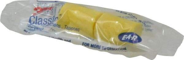 3M - Disposable, Uncorded, 29 dB, Barrel Earplugs - Yellow - Apex Tool & Supply