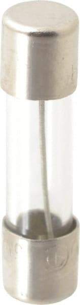 Ferraz Shawmut - 250 VAC, 0.25 Amp, Time Delay Miniature Glass Fuse - Clip Mount, 20mm OAL, 5mm Diam - Apex Tool & Supply