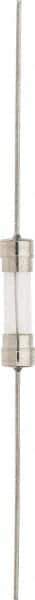 Ferraz Shawmut - 250 VAC, 0.13 Amp, Time Delay Miniature Glass Fuse - Surface Mount Mount, 20mm OAL, 5mm Diam - Apex Tool & Supply