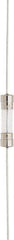 Ferraz Shawmut - 125 VAC, 4 Amp, Time Delay Miniature Glass Fuse - Surface Mount Mount, 20mm OAL, 10 kA Rating, 5mm Diam - Apex Tool & Supply