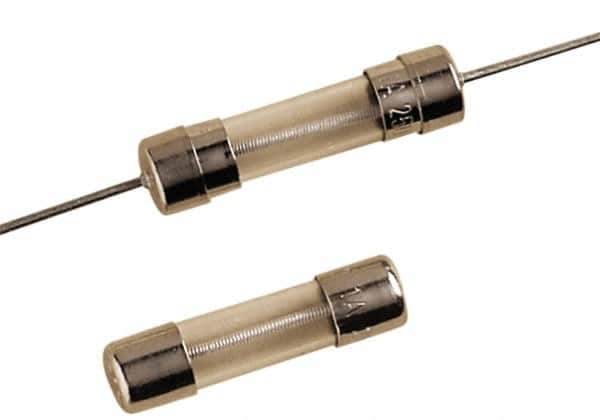 Ferraz Shawmut - 250 VAC, 0.3 Amp, Time Delay Miniature Glass Fuse - Clip Mount, 20mm OAL, 5mm Diam - Apex Tool & Supply
