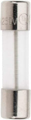 Ferraz Shawmut - 250 VAC, 0.1 Amp, Time Delay Miniature Glass Fuse - Clip Mount, 20mm OAL, 5mm Diam - Apex Tool & Supply