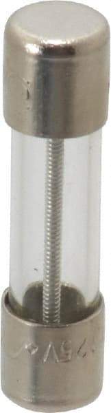 Ferraz Shawmut - 250 VAC, 1 Amp, Time Delay Miniature Glass Fuse - Clip Mount, 20mm OAL, 5mm Diam - Apex Tool & Supply