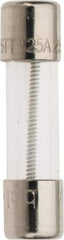 Ferraz Shawmut - 250 VAC, 1.25 Amp, Time Delay Miniature Glass Fuse - Clip Mount, 20mm OAL, 5mm Diam - Apex Tool & Supply