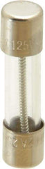 Ferraz Shawmut - 250 VAC, 2 Amp, Time Delay Miniature Glass Fuse - Clip Mount, 20mm OAL, 5mm Diam - Apex Tool & Supply
