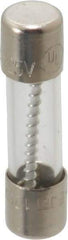 Ferraz Shawmut - 125 VAC, 5 Amp, Time Delay Miniature Glass Fuse - Clip Mount, 20mm OAL, 10 kA Rating, 5mm Diam - Apex Tool & Supply