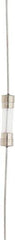 Ferraz Shawmut - 250 VAC, 0.25 Amp, Time Delay Miniature Glass Fuse - Surface Mount Mount, 20mm OAL, 5mm Diam - Apex Tool & Supply