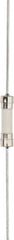Ferraz Shawmut - 125 VAC, 6 Amp, Time Delay Miniature Glass Fuse - Surface Mount Mount, 20mm OAL, 10 kA Rating, 5mm Diam - Apex Tool & Supply