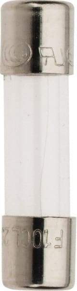 Ferraz Shawmut - 250 VAC, 0.1 Amp, Fast-Acting Miniature Glass Fuse - Clip Mount, 20mm OAL, 5mm Diam - Apex Tool & Supply