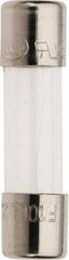 Ferraz Shawmut - 250 VAC, 0.1 Amp, Fast-Acting Miniature Glass Fuse - Clip Mount, 20mm OAL, 5mm Diam - Apex Tool & Supply