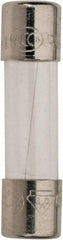 Ferraz Shawmut - 250 VAC, 0.5 Amp, Fast-Acting Miniature Glass Fuse - Clip Mount, 20mm OAL, 5mm Diam - Apex Tool & Supply