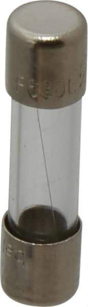 Ferraz Shawmut - 250 VAC, 0.63 Amp, Fast-Acting Miniature Glass Fuse - Clip Mount, 20mm OAL, 5mm Diam - Apex Tool & Supply