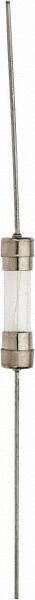 Ferraz Shawmut - 250 VAC, 0.4 Amp, Fast-Acting Miniature Glass Fuse - Surface Mount Mount, 20mm OAL, 5mm Diam - Apex Tool & Supply