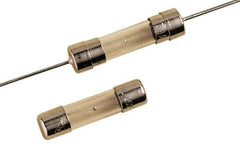 Ferraz Shawmut - 350 VAC, 2 Amp, Time Delay Miniature Glass Fuse - Surface Mount Mount, 15mm OAL, 10 at 125 V kA Rating, 5mm Diam - Apex Tool & Supply