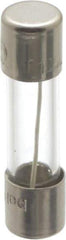 Ferraz Shawmut - 250 VAC, 0.13 Amp, Time Delay Miniature Glass Fuse - Clip Mount, 20mm OAL, 5mm Diam - Apex Tool & Supply