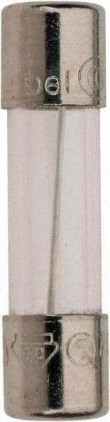 Ferraz Shawmut - 250 VAC, 0.32 Amp, Time Delay Miniature Glass Fuse - Clip Mount, 20mm OAL, 5mm Diam - Apex Tool & Supply