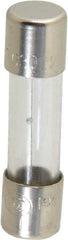 Ferraz Shawmut - 250 VAC, 0.63 Amp, Time Delay Miniature Glass Fuse - Clip Mount, 20mm OAL, 5mm Diam - Apex Tool & Supply