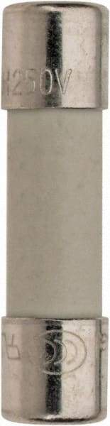 Ferraz Shawmut - 250 VAC, 0.8 Amp, Fast-Acting Miniature Ceramic Fuse - Clip Mount, 20mm OAL, 5mm Diam - Apex Tool & Supply