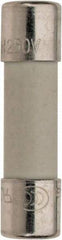 Ferraz Shawmut - 250 VAC, 0.8 Amp, Fast-Acting Miniature Ceramic Fuse - Clip Mount, 20mm OAL, 5mm Diam - Apex Tool & Supply