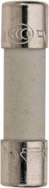 Ferraz Shawmut - 250 VAC, 1.6 Amp, Fast-Acting Miniature Ceramic Fuse - Clip Mount, 20mm OAL, 5mm Diam - Apex Tool & Supply