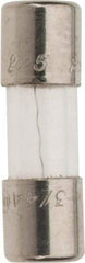Ferraz Shawmut - 140 VDC, 350 VAC, 0.75 Amp, Fast-Acting Miniature Glass Fuse - Clip Mount, 15mm OAL, 10 at 125 V kA Rating, 5mm Diam - Apex Tool & Supply