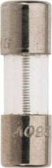 Ferraz Shawmut - 350 VAC, 0.75 Amp, Time Delay Miniature Glass Fuse - Clip Mount, 15mm OAL, 10 at 125 V kA Rating, 5mm Diam - Apex Tool & Supply