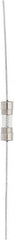 Ferraz Shawmut - 350 VAC, 6 Amp, Time Delay Miniature Glass Fuse - Surface Mount Mount, 15mm OAL, 10 at 125 V kA Rating, 5mm Diam - Apex Tool & Supply