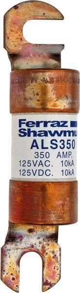 Ferraz Shawmut - 350 Amp General Purpose Round Forklift & Truck Fuse - 125VAC, 125VDC, 4.71" Long x 1" Wide, Bussman ALS350, Ferraz Shawmut ALS350 - Apex Tool & Supply