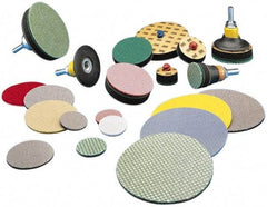 3M - 1" Diam, 60 Grit, Diamond Hook & Loop Disc - Medium Grade, Coated, Cloth Backing, Series 6002J - Apex Tool & Supply