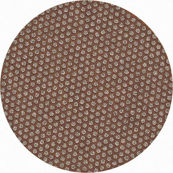 3M - 3" Diam, 60 Grit, Diamond Hook & Loop Disc - Medium Grade, Coated, Cloth Backing, Series 6002J - Apex Tool & Supply